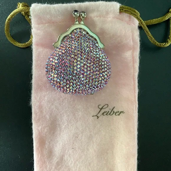 NEW Judith Lieber crystal pill box - NEW - Picture 2 of 5